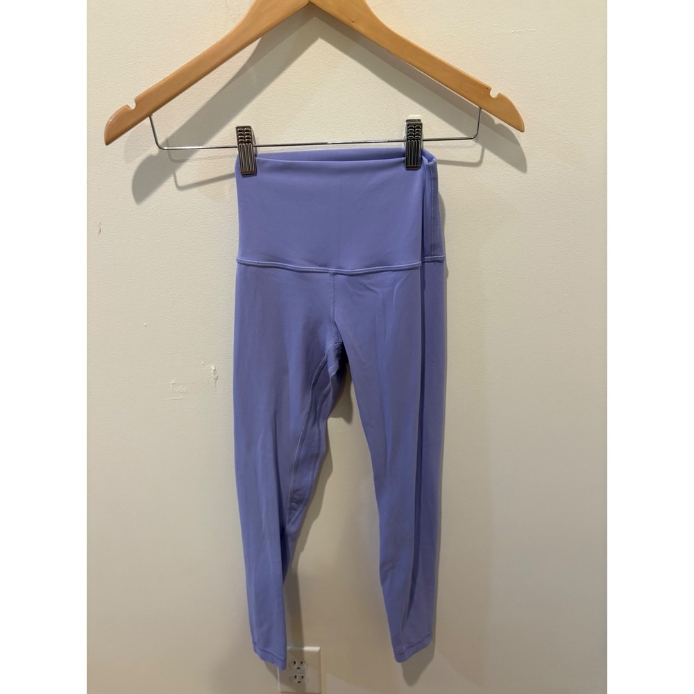 Lululemon Align High-Rise Pant 25 Purple Nulu Leggings LW5CTBS Size 0